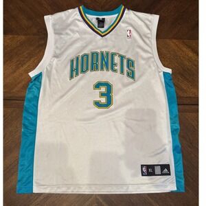Chris Paul Hornets #3 NBA Adidas Jersey XL Throwback‎ Basketball |W1